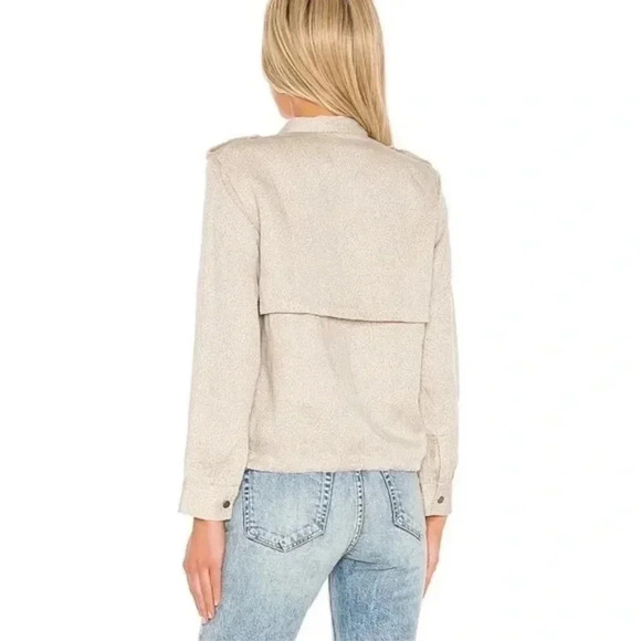 RAILS Collins Jacket in White Mini Cheetah - Picture 2 of 8